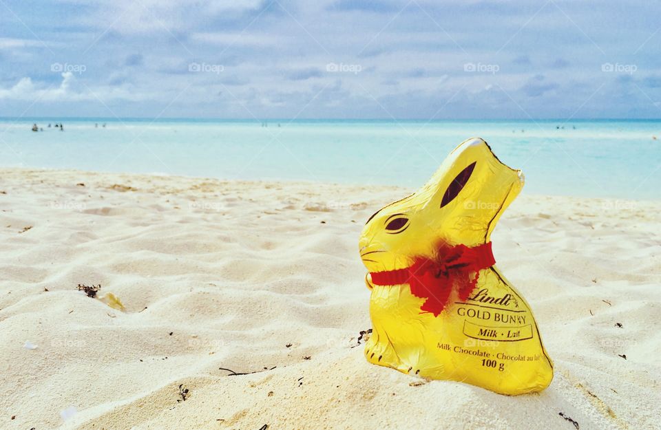 Easter Beach Bunny