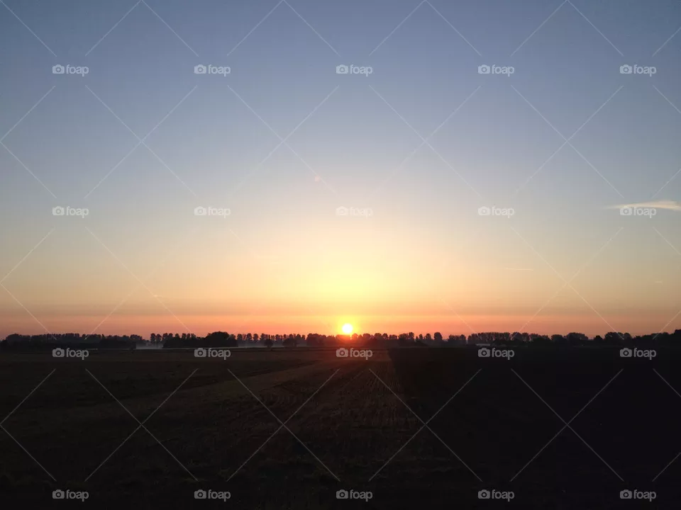 Sunrise.