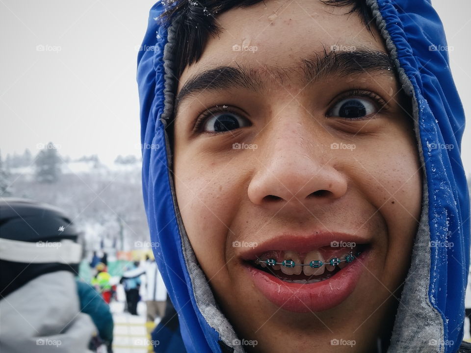 Crazy Skier Face