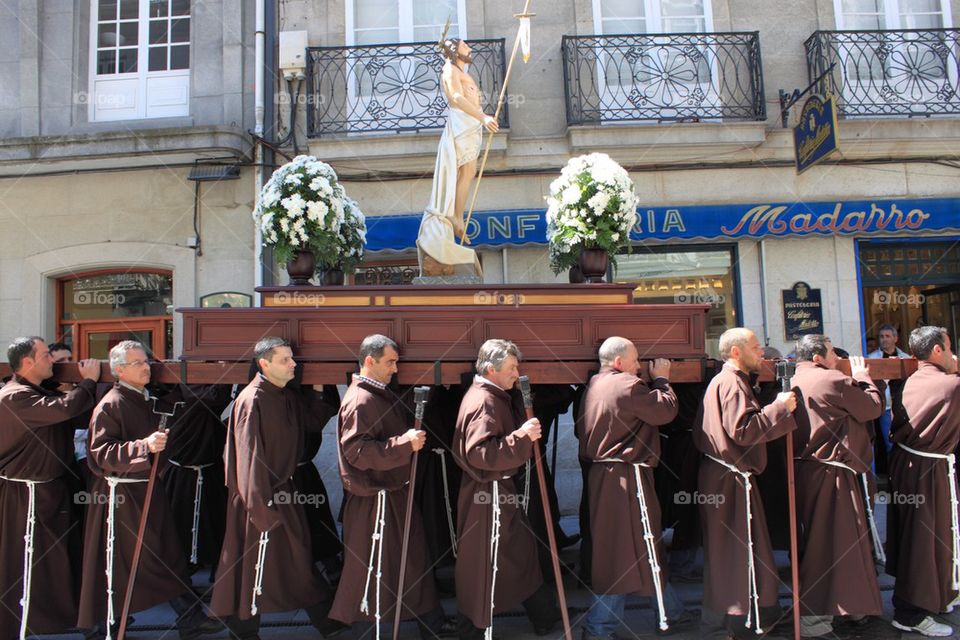Parade in Lugo