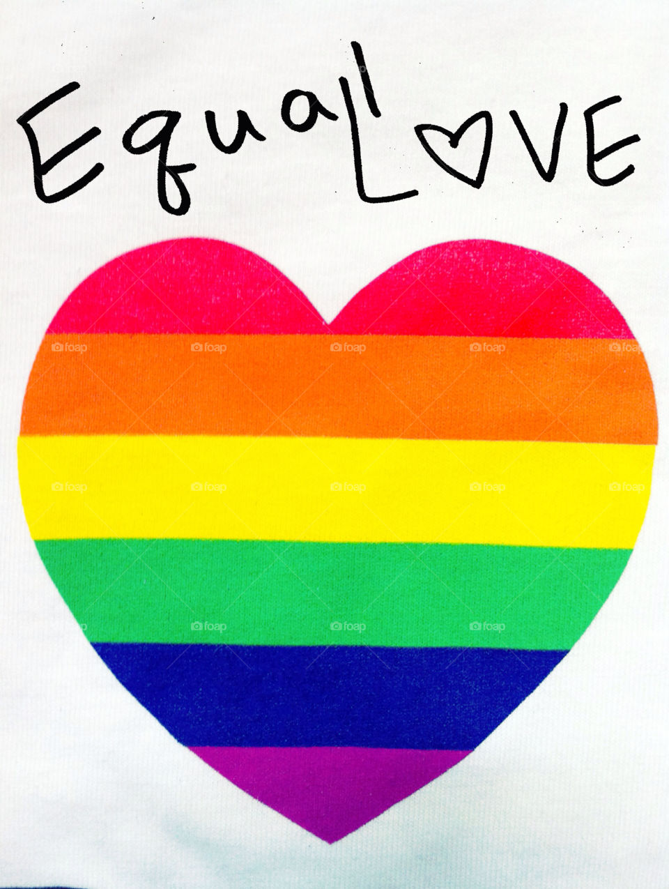 rainbow heart love gay by smileviktor
