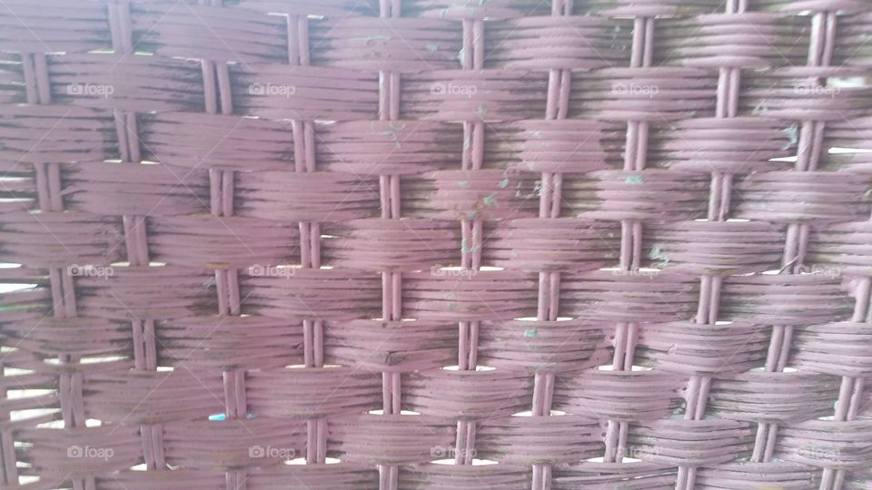 Pink Panited Bamboo chir