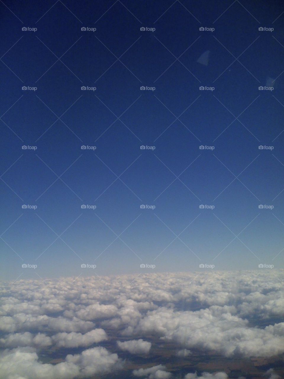 Clouds from airplane