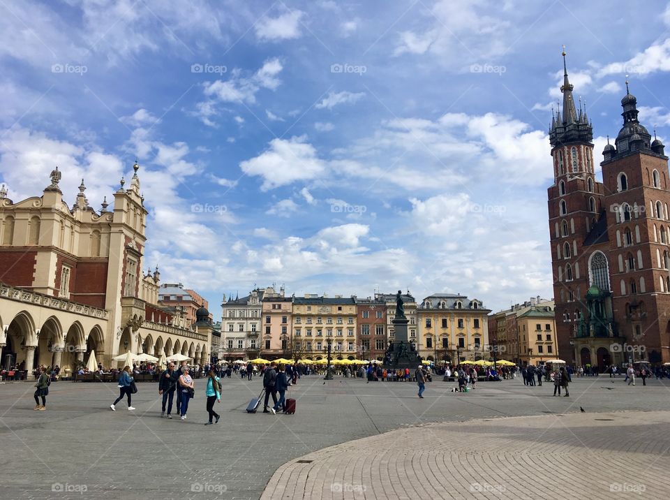 Main square, Kraków, Poland