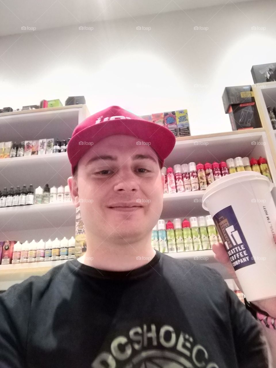 Mbali at Monte Seattle Coffee Company - #daymadex3 today ordered a Grande Cafe Late and she was concerned about it because I look so young, ask her, how old do you think I am, "maybe 16" 😁😁😁😁😁