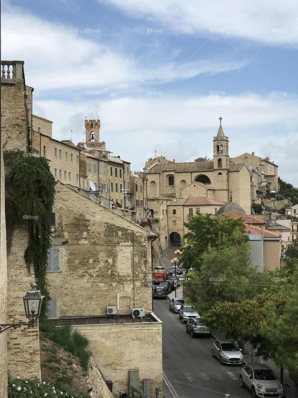 Acquaviva Picena, view, Marche region, Italy