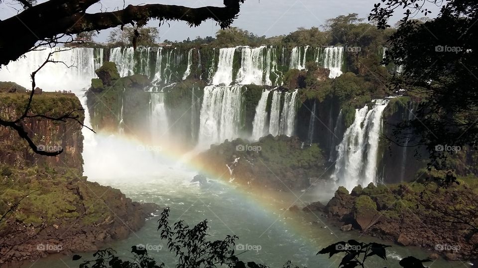 Fall of Iguazu panoramic