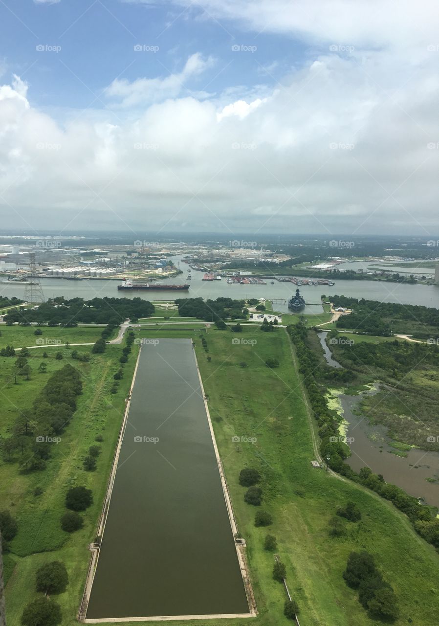 A view from the San Jacinto Monument