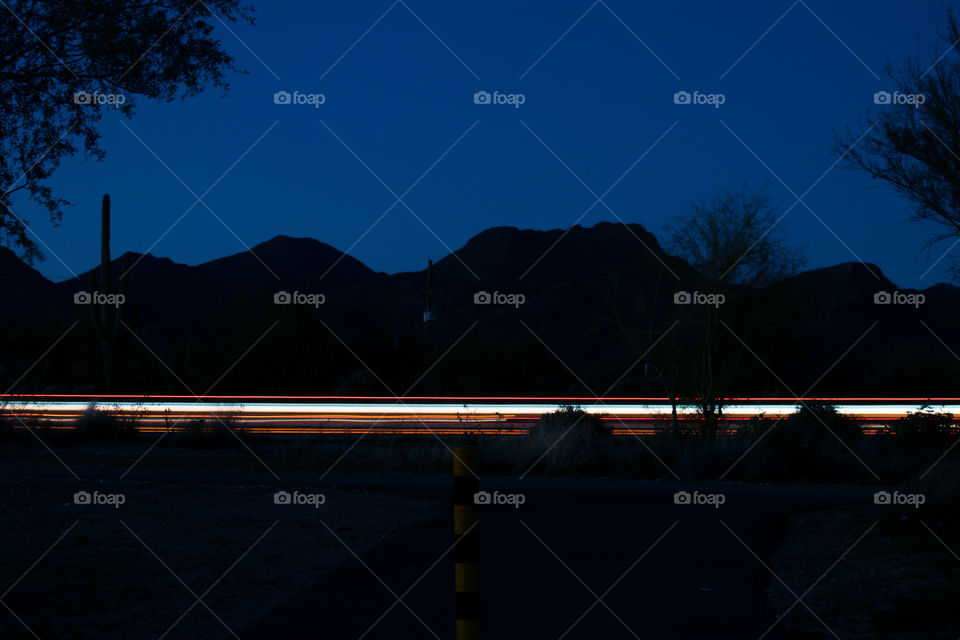 Snow, Road, Street, Sunset, Landscape