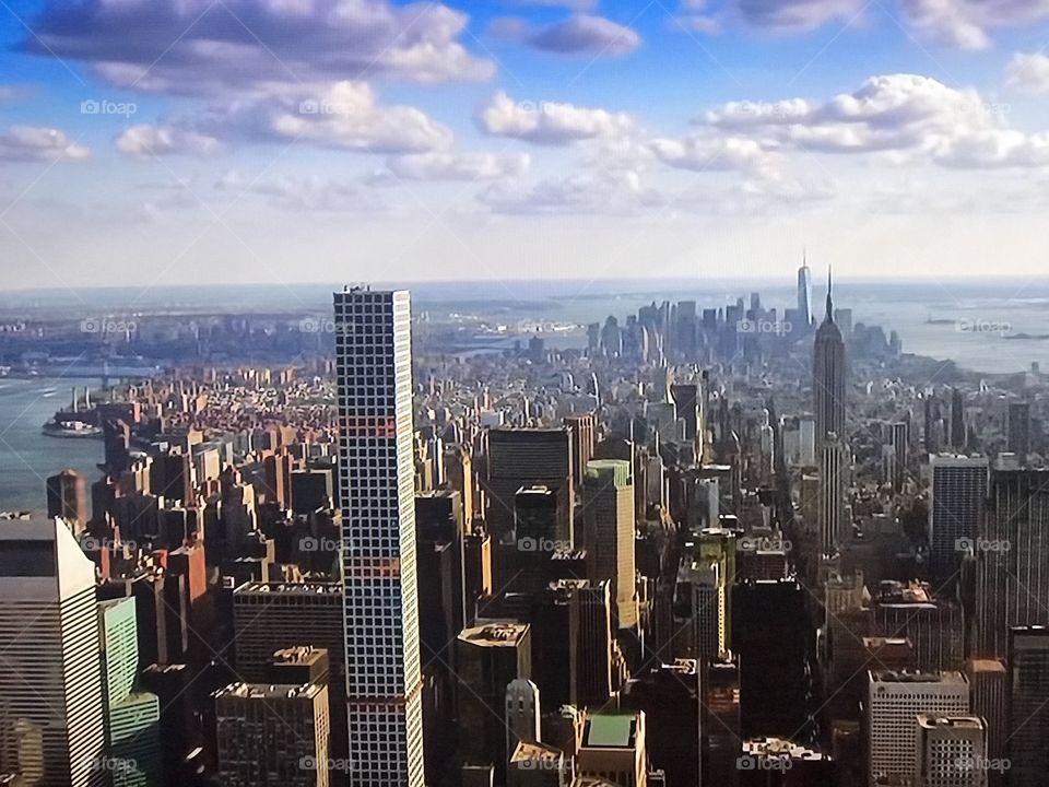 New York morning city 