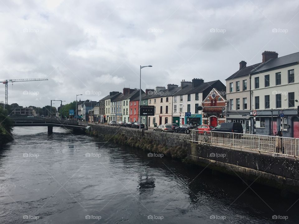 Water, River, Canal, Bridge, City