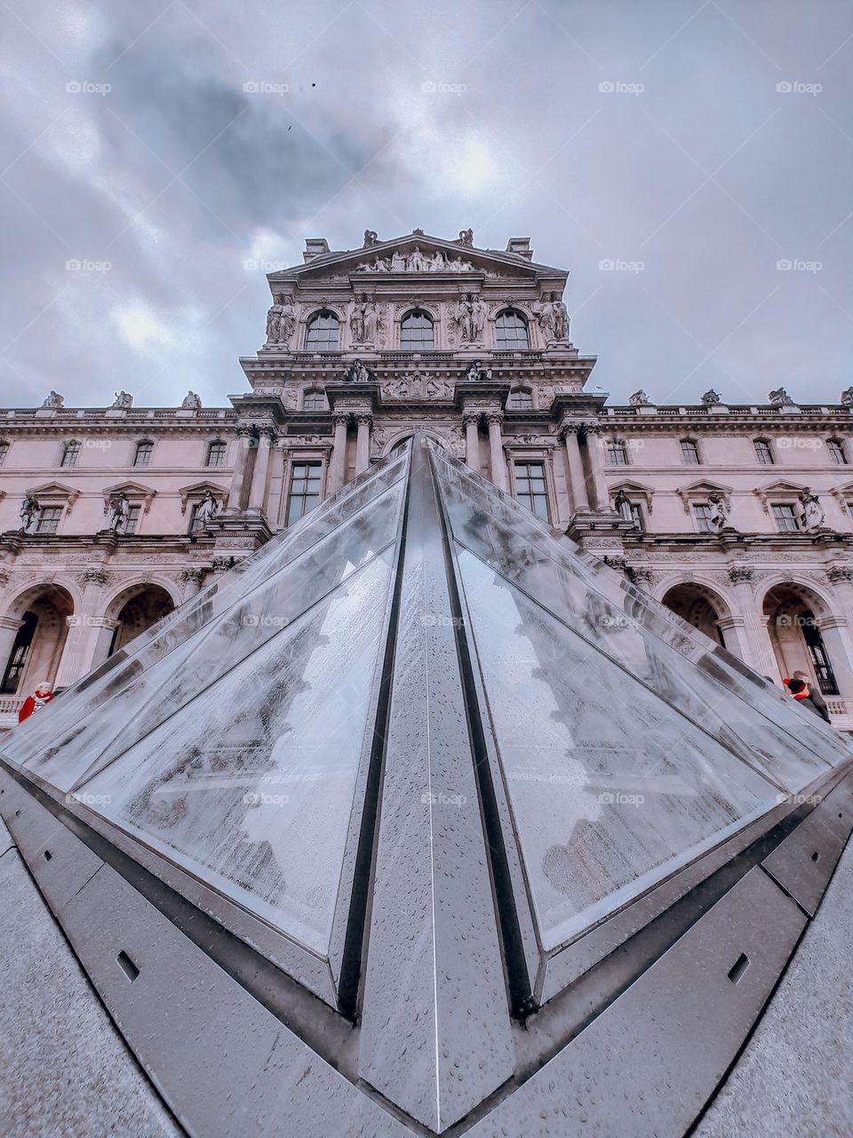 See Louvre from Bellow