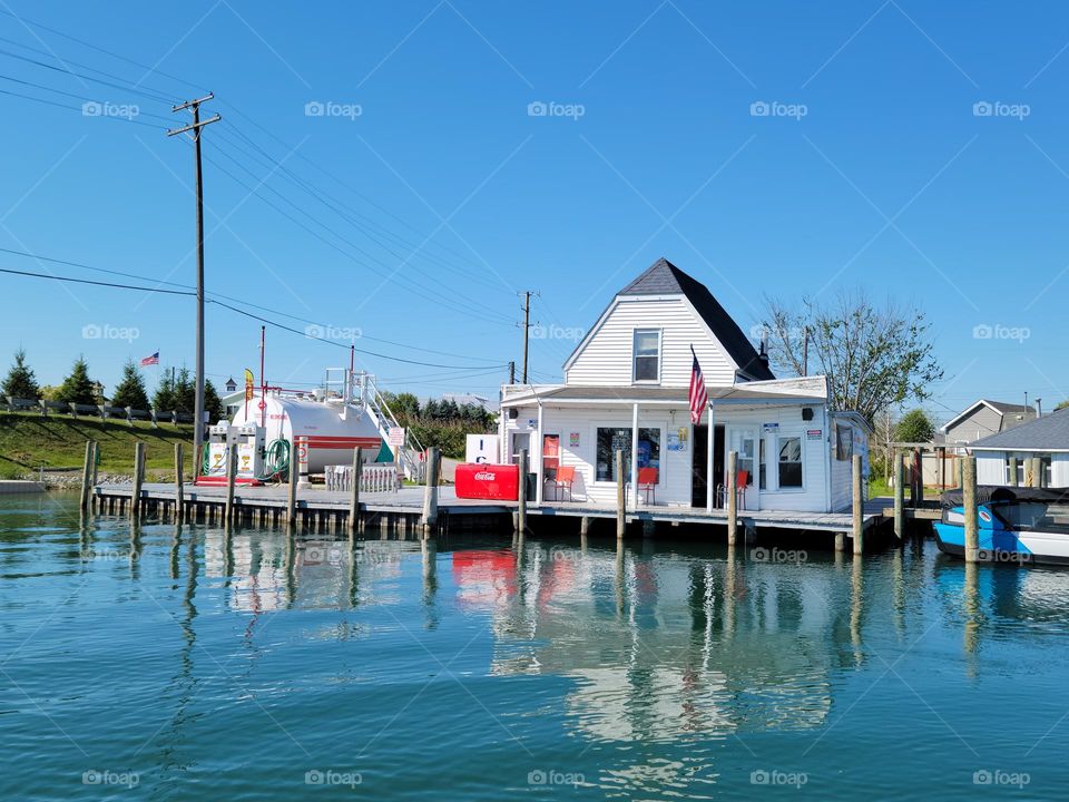 Walker's Landing on Harsens Island