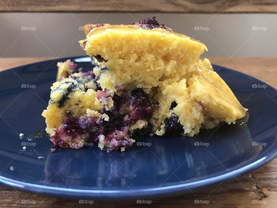 Blueberry Cornbread