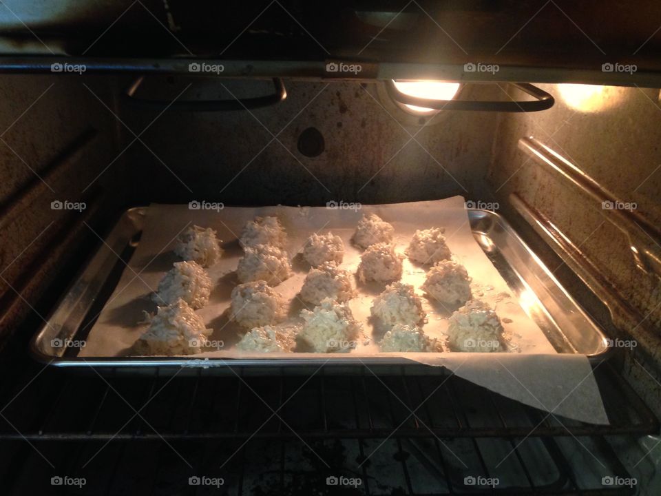 Cookies in the oven