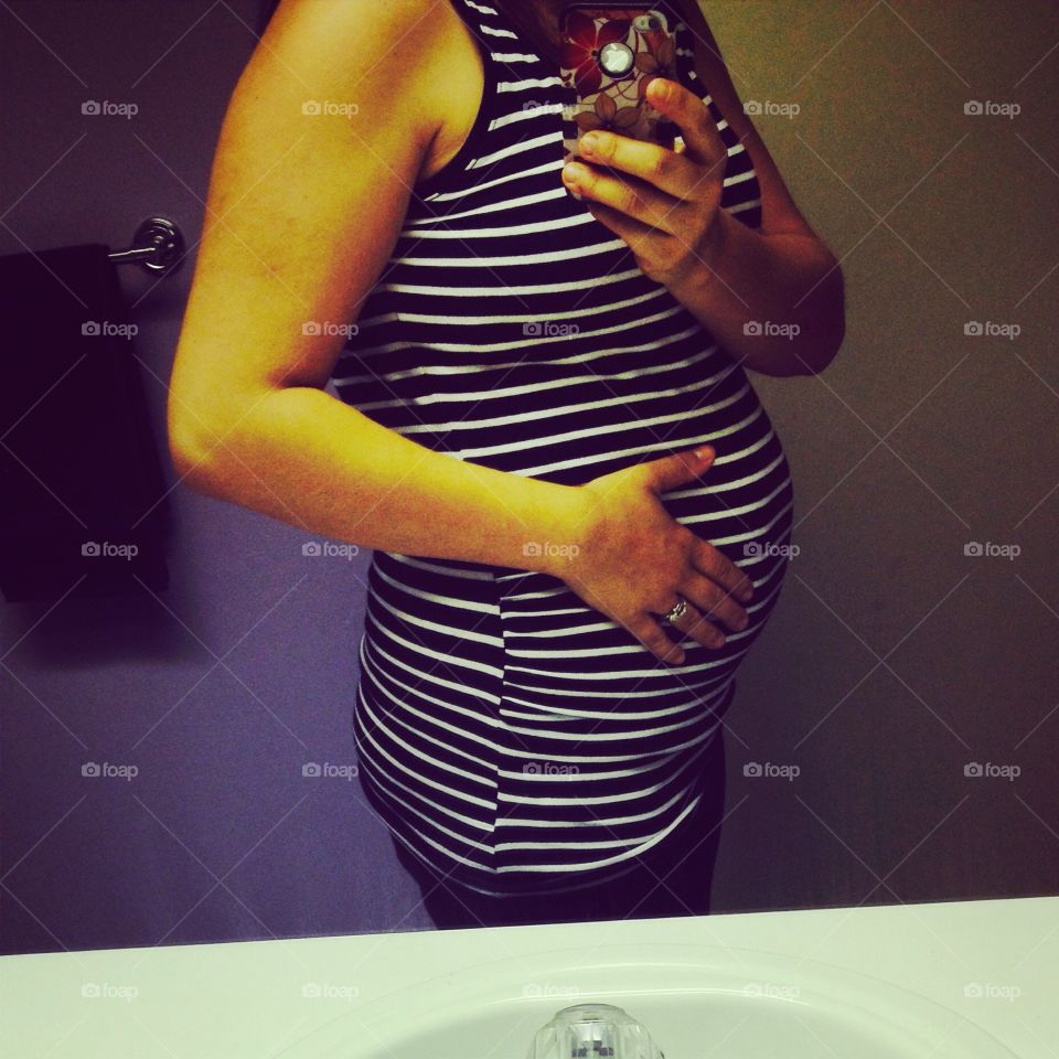 My second child but my first pregnancy photo