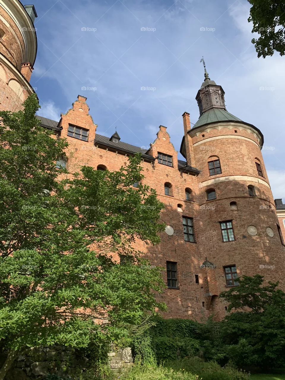 Castle with tower