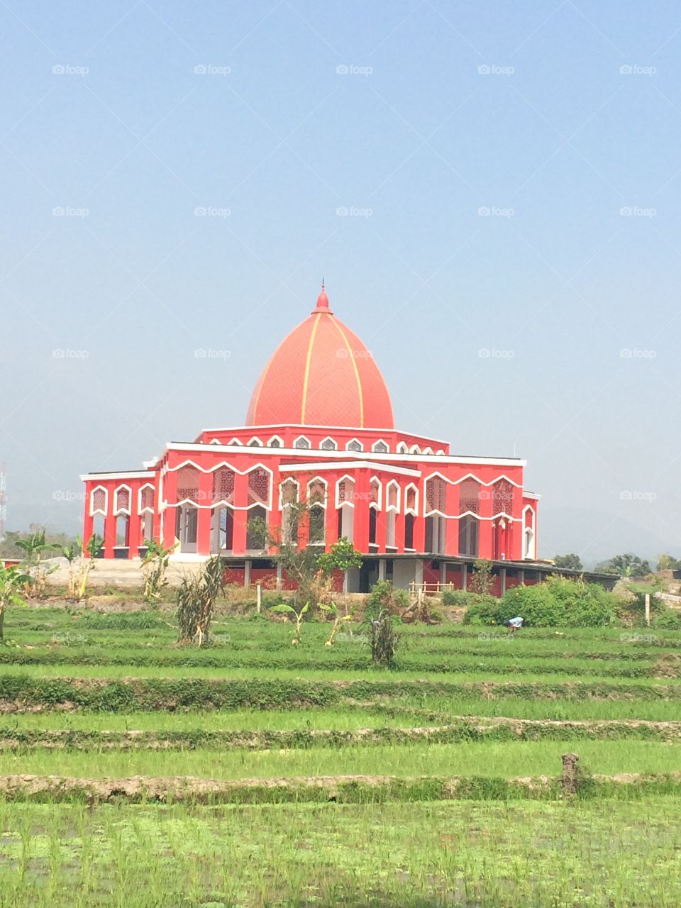 Red dome palace