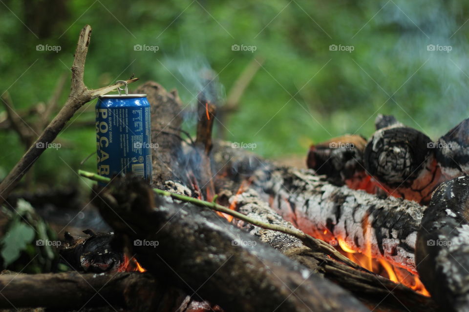 Survival. behind the camping