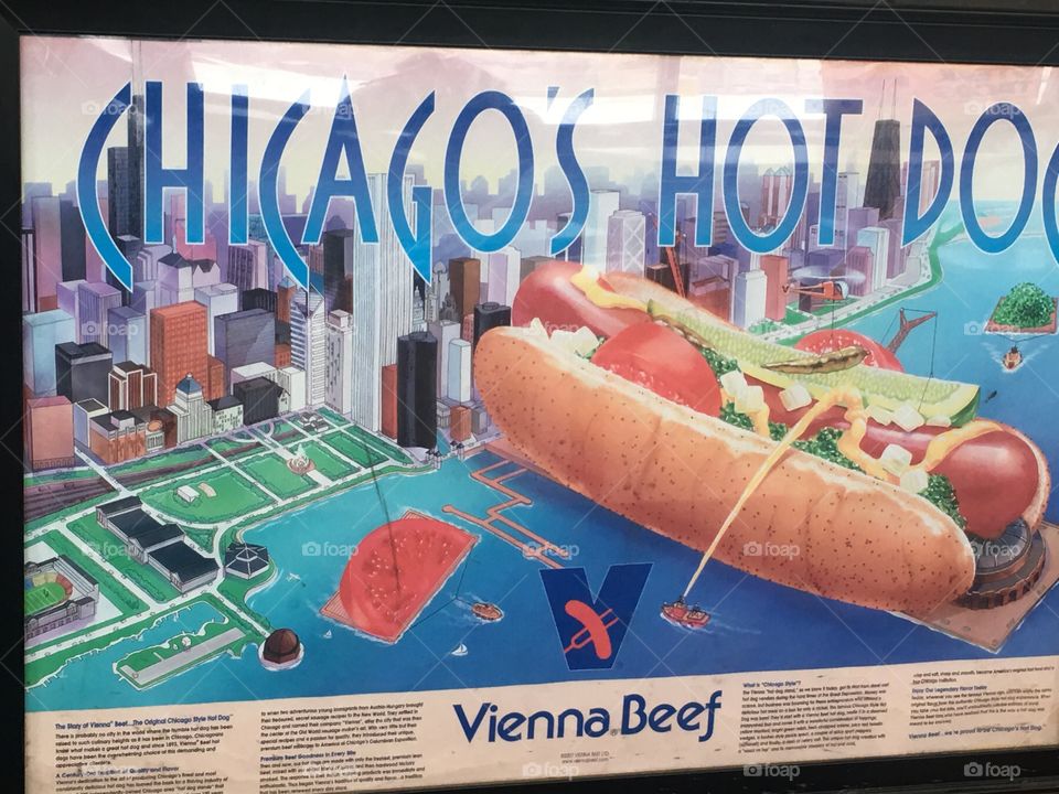 Chicago hot dog