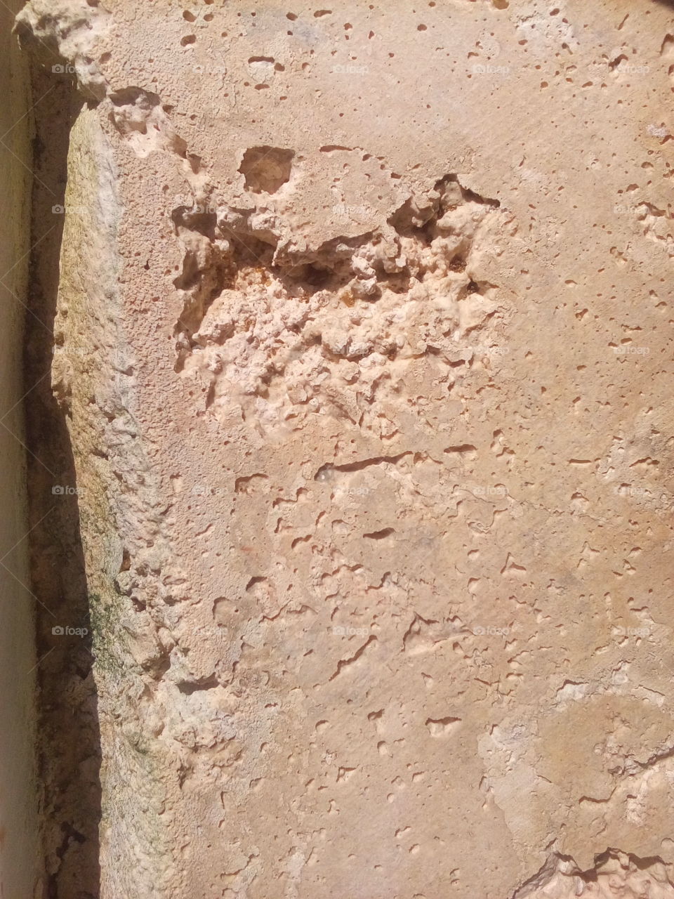 Brown Ruined Wall Texture