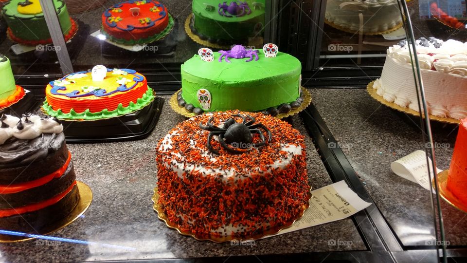 Halloween cakes