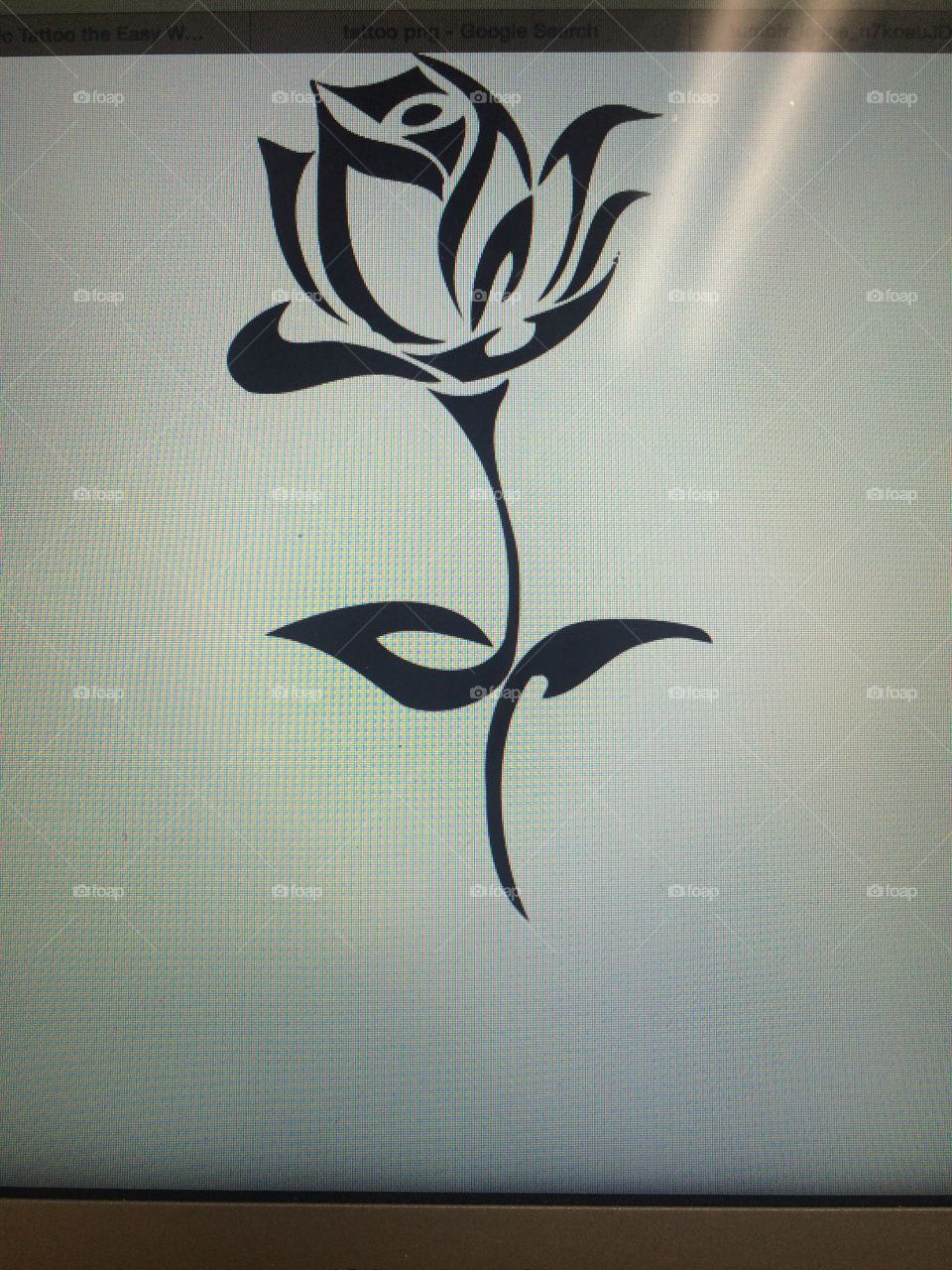 A tattoo of a rose that I want to get