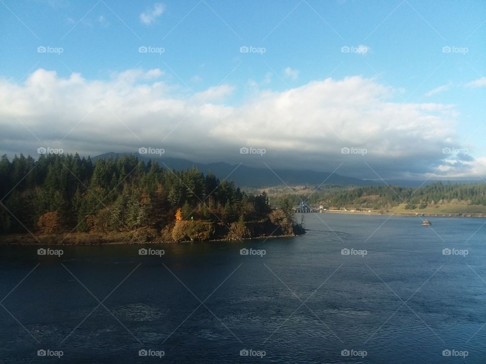 Scenic view of an Oregon Waterway