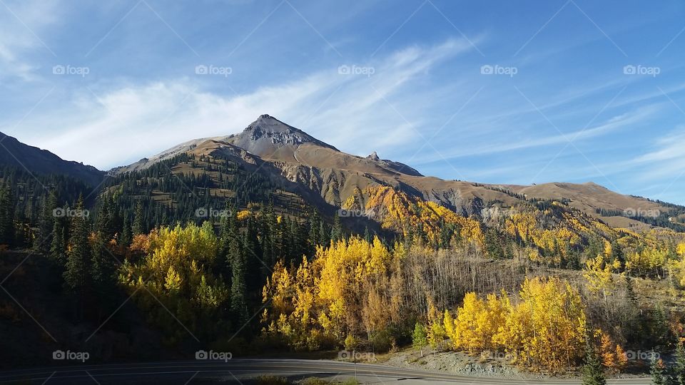 No Person, Fall, Landscape, Mountain, Wood