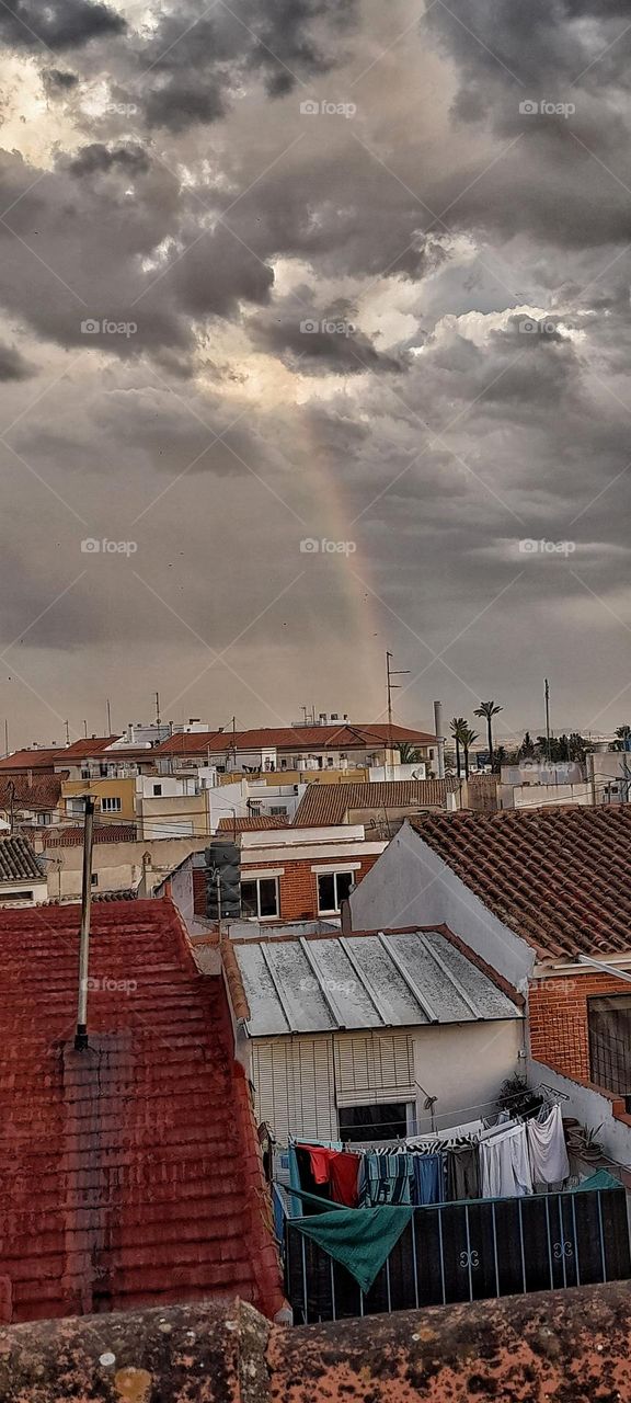 contemplando el arcoiris 🌈
