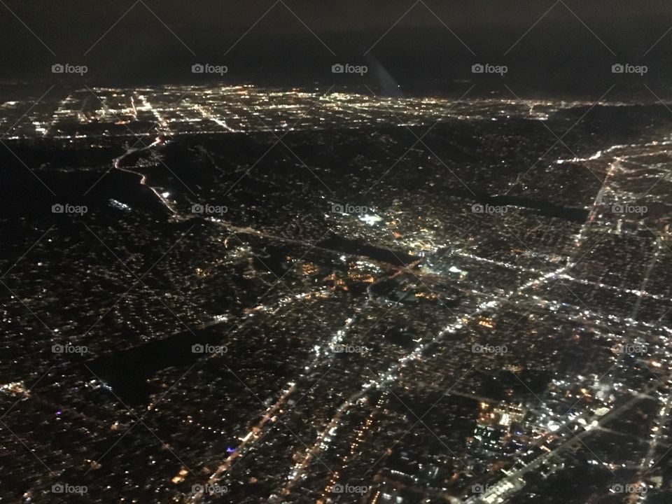 LA from above 