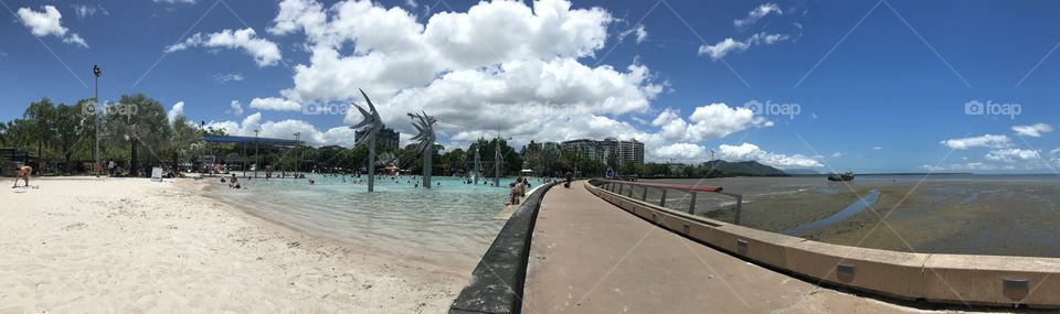 Cairns Esplanade, Boardwalk and Lagoon