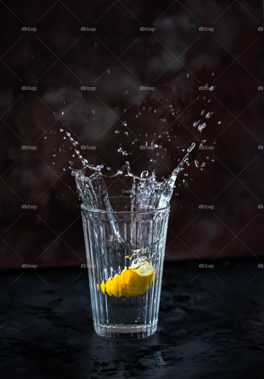 Splash of water 