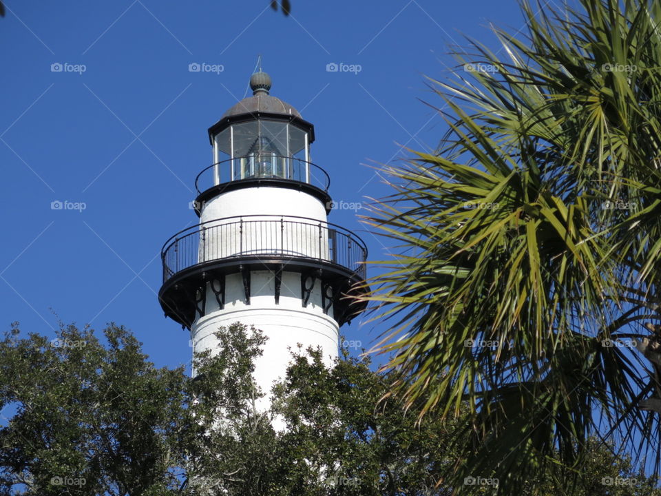 Saint Simon’s Georgia lighthouse 