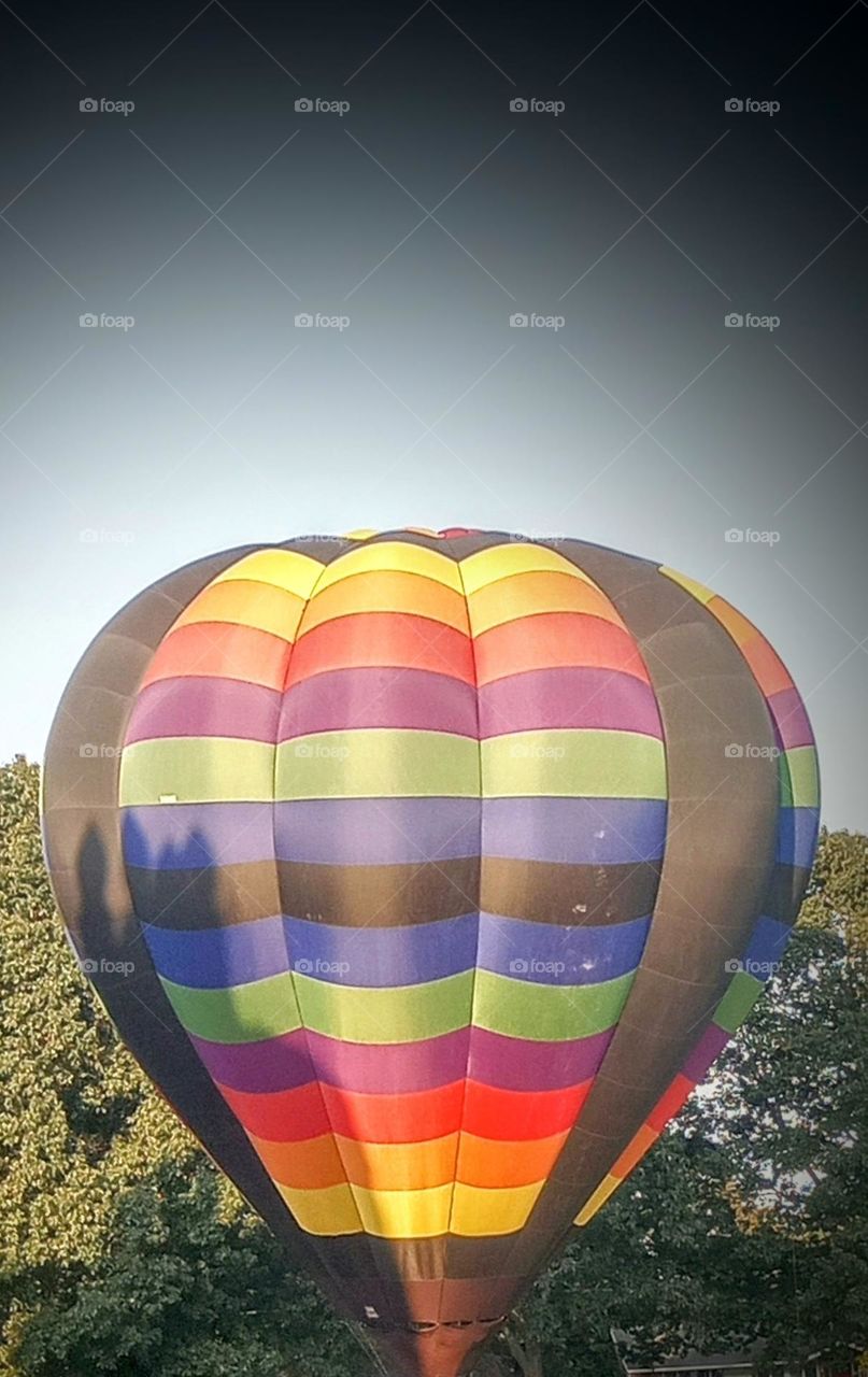 Colorful Hot Air Balloon