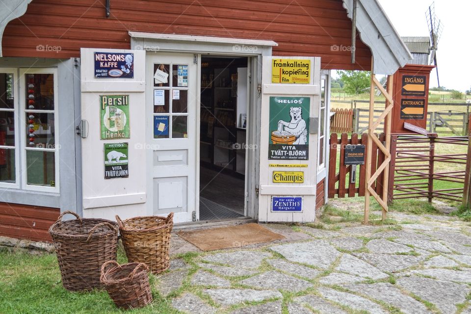 Storefront - a small souvenir shop