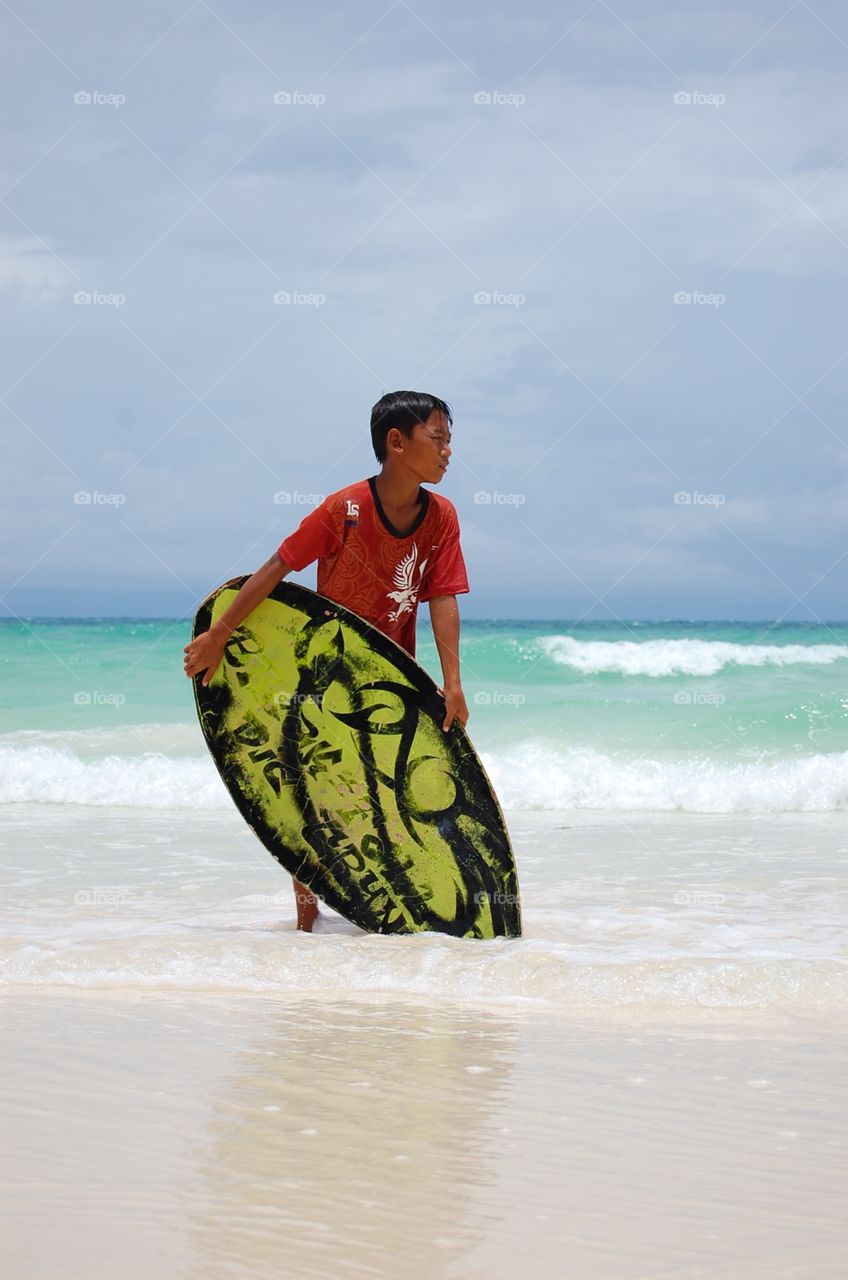 Skimboarding 