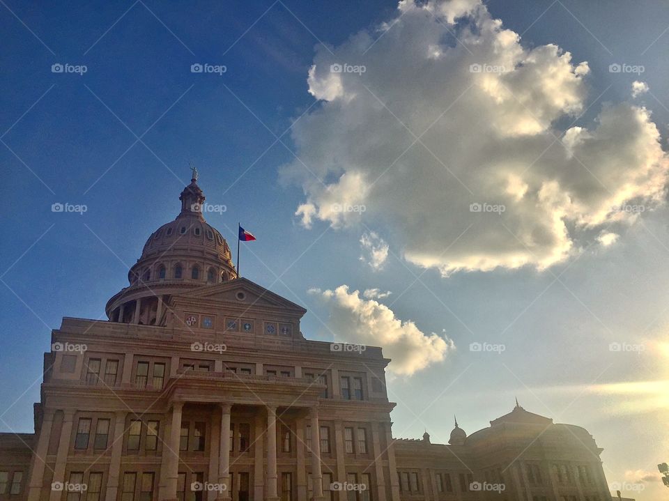 Texas capitol in Austin