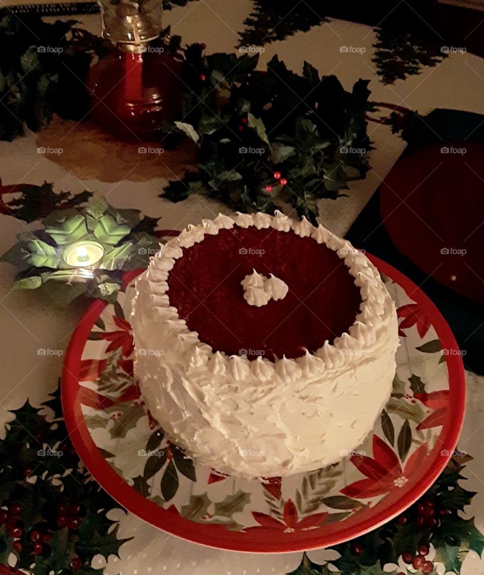 Red Velvet Cake (dim lighting)