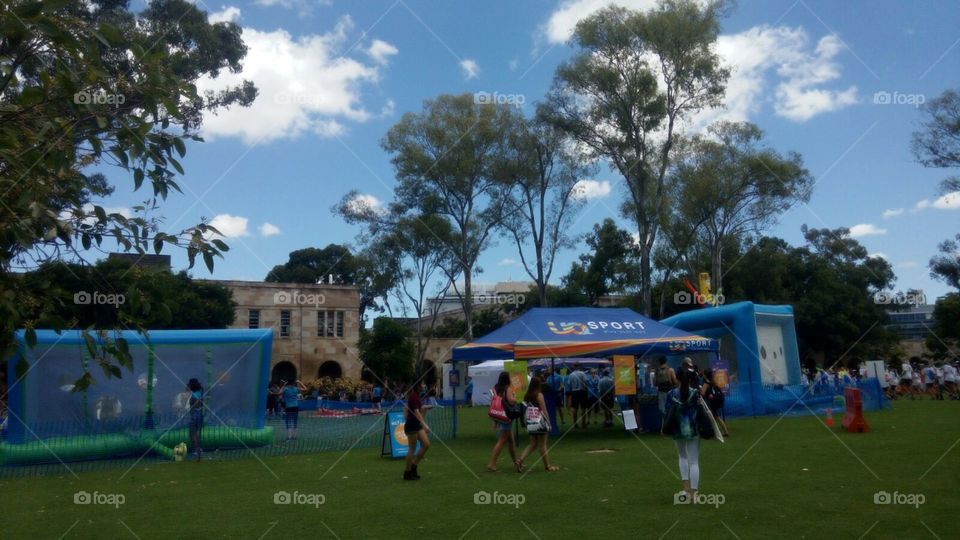 People, Soccer, Outdoors, Tree, Competition