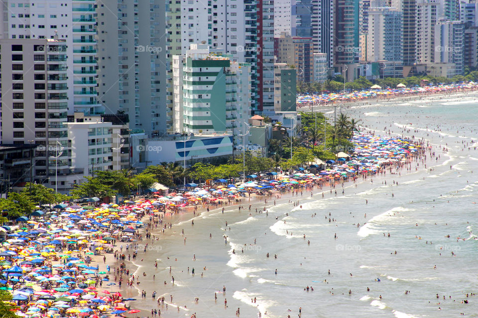 Balneário Camboriú beach in Brazil