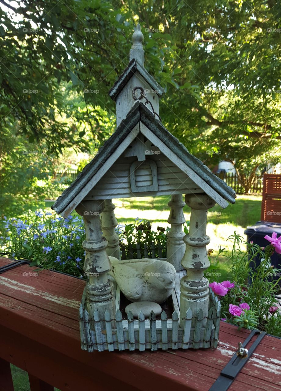Rustic Bird Feeder