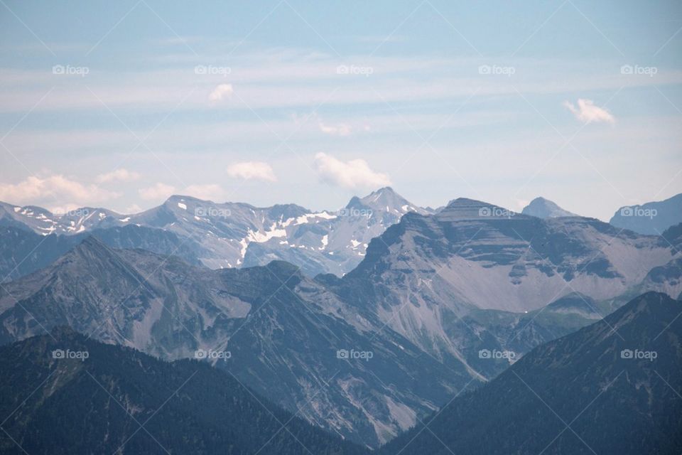 German alps 