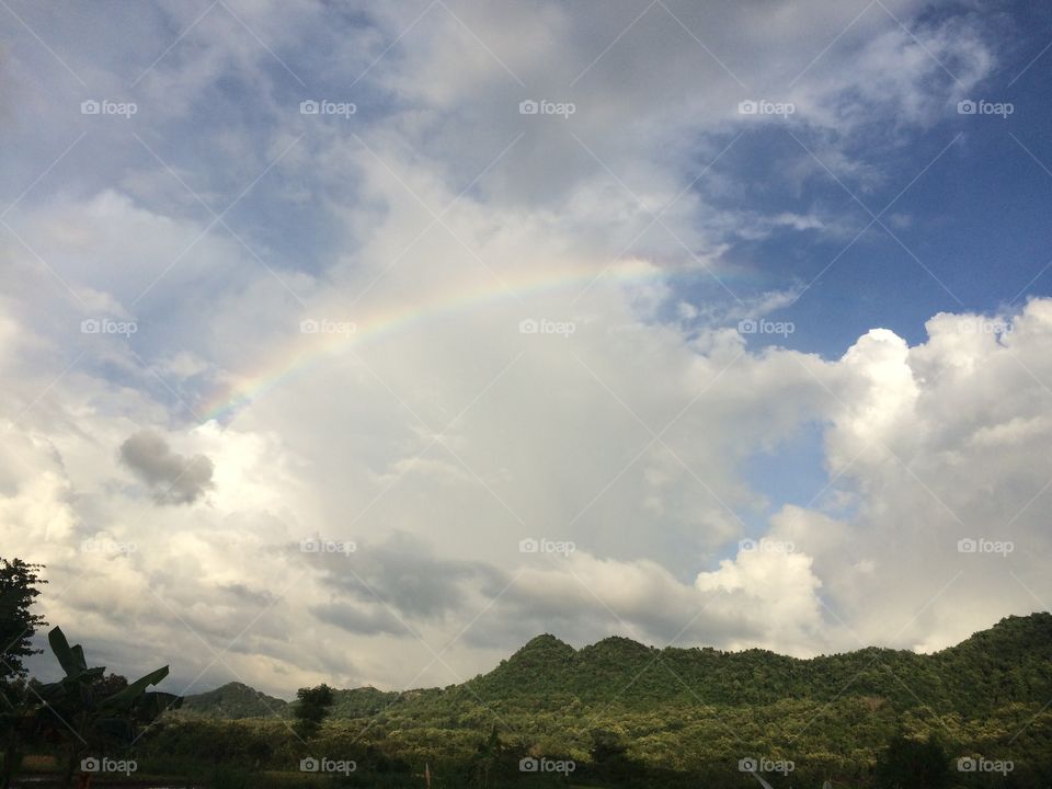 Beautiful rainbow ...