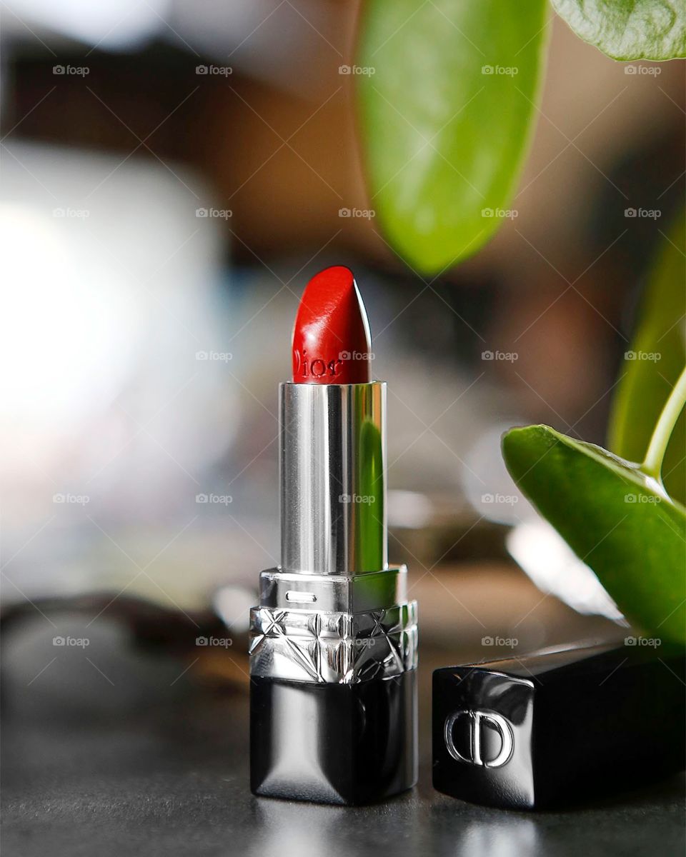 Dior red lipstick 