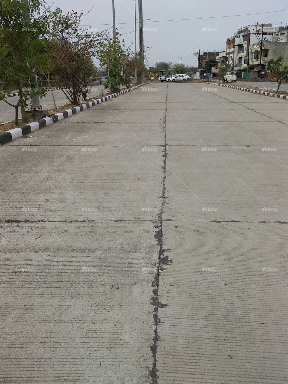 cement road
