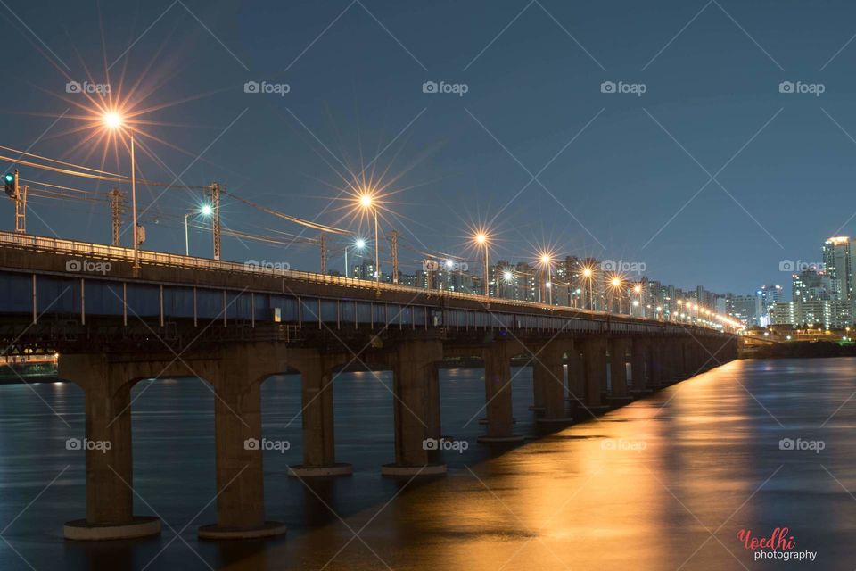 gabyeong bridge night view