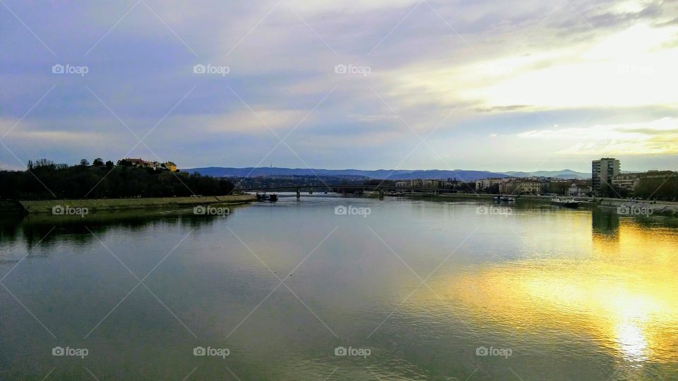 River Danube,Novi Sad