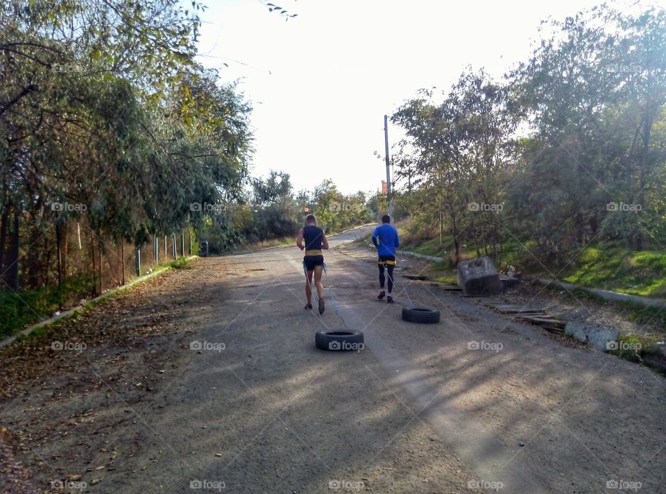 training run трен