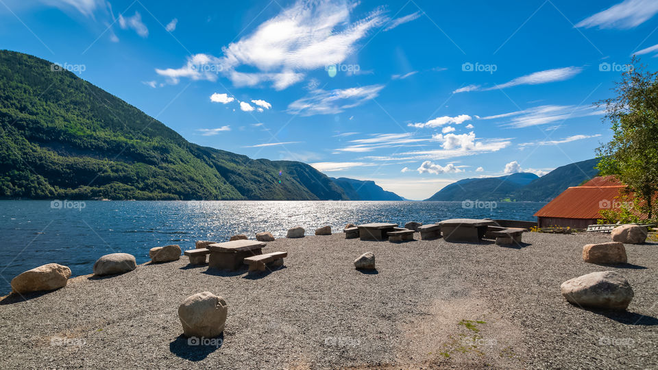 Fjord. Norway.